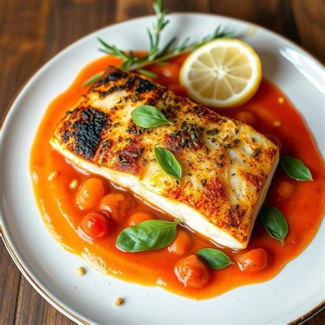 How does Tomato Basil Baked Cod fit into your Daily Goals - calories, carbs, nutrition