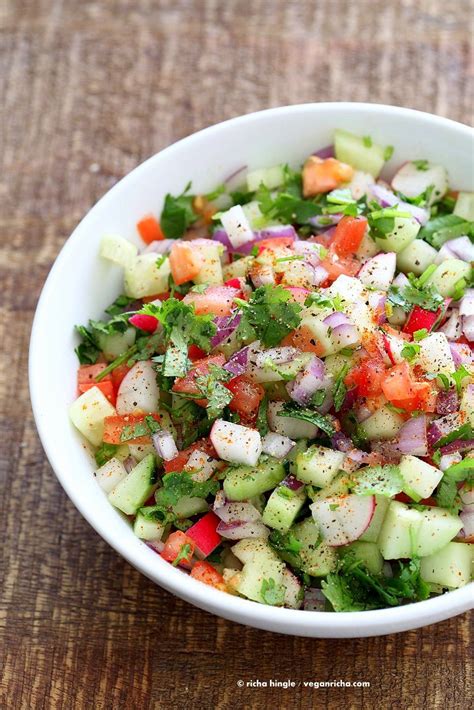 How does Tomato Cucumber Salad - Kachumbar 3 oz fit into your Daily Goals - calories, carbs, nutrition