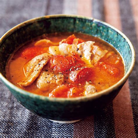 How does Tomato Pork Soup fit into your Daily Goals - calories, carbs, nutrition