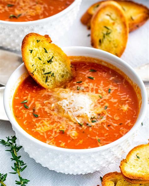 How does Tomato Roasted Garlic Bacon Soup fit into your Daily Goals - calories, carbs, nutrition