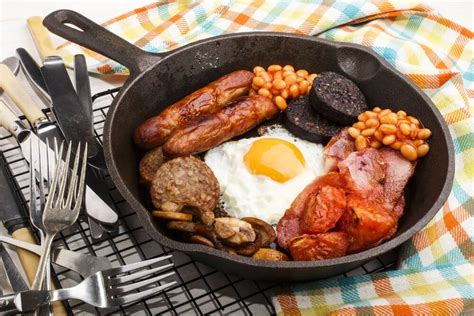 How does Traditional Full Irish Breakfast fit into your Daily Goals - calories, carbs, nutrition