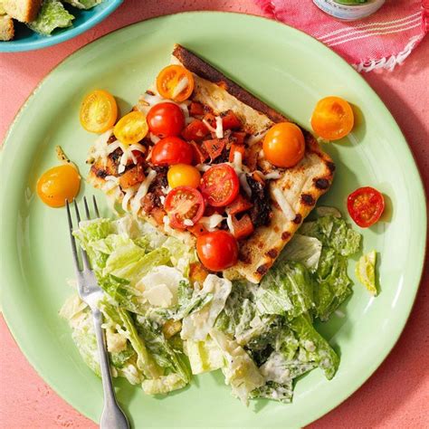 How does Triple Tomato Flat Bread Pizza fit into your Daily Goals - calories, carbs, nutrition