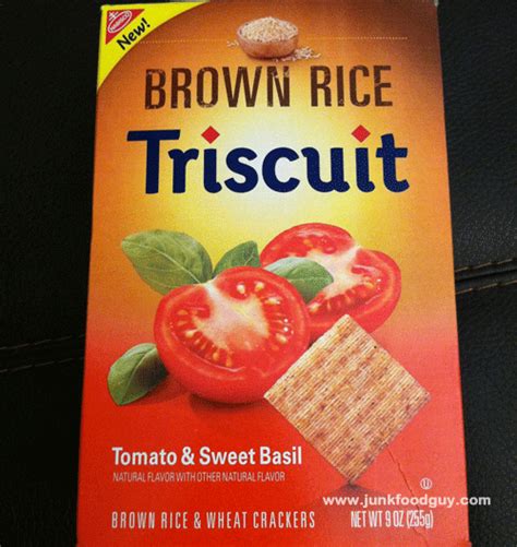 How does Triscuits-Brown Rice, Tomato and Sweet Basil fit into your Daily Goals - calories, carbs, nutrition