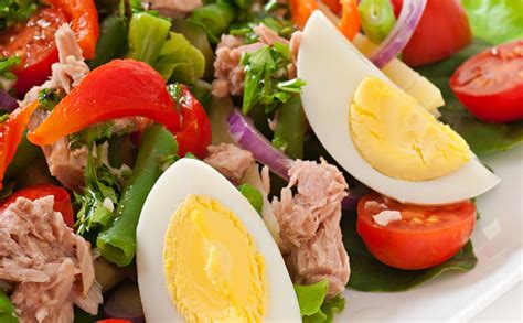 How does Tuna Nicoise fit into your Daily Goals - calories, carbs, nutrition