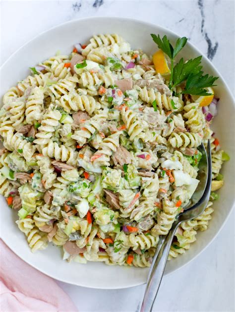 How does Tuna Pasta Salad fit into your Daily Goals - calories, carbs, nutrition