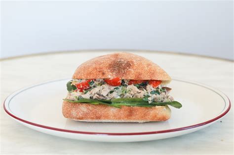 How does Tuna Salad Ciabatta fit into your Daily Goals - calories, carbs, nutrition