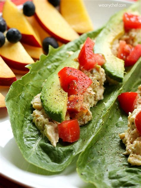 How does Tuna Salad Lettuce Wrap fit into your Daily Goals - calories, carbs, nutrition