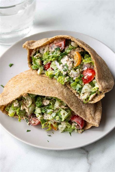 How does Tuna Salad Pita fit into your Daily Goals - calories, carbs, nutrition