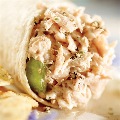 How does Tuna Salad Wrap fit into your Daily Goals - calories, carbs, nutrition