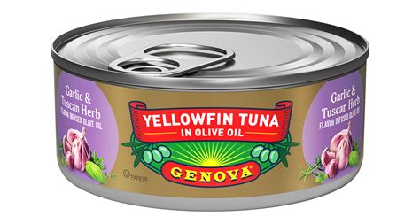 How does Tuna Yellowfin in Olive Oil fit into your Daily Goals - calories, carbs, nutrition