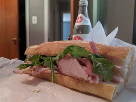 How does Turkey Baguette w/Low Fat Arugula Mayo fit into your Daily Goals - calories, carbs, nutrition