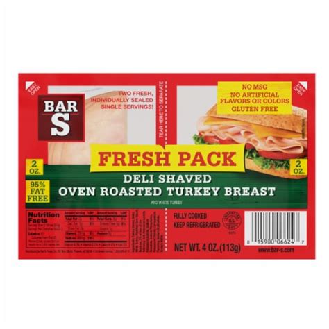 How does Turkey Breast Roasted Shaved 1 oz fit into your Daily Goals - calories, carbs, nutrition