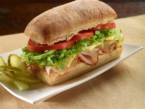 How does Turkey Caribbean on Ciabatta fit into your Daily Goals - calories, carbs, nutrition