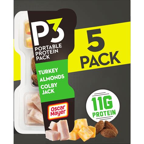 How does Turkey Cheese Protein Pack fit into your Daily Goals - calories, carbs, nutrition