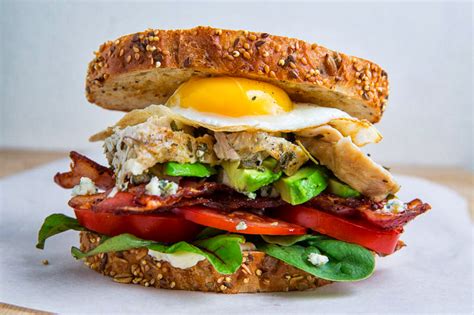 How does Turkey Cobb Sandwich w/Bacon & Avocado fit into your Daily Goals - calories, carbs, nutrition