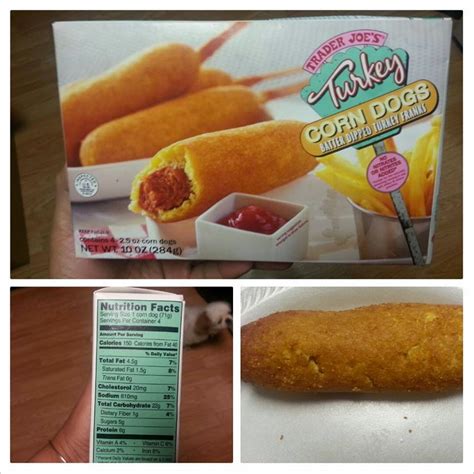 How does Turkey Corn Dog fit into your Daily Goals - calories, carbs, nutrition