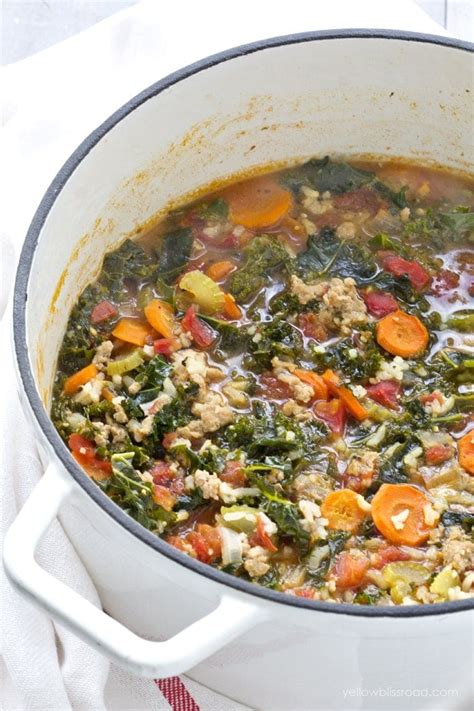 How does Turkey Kale and Wild Rice Soup fit into your Daily Goals - calories, carbs, nutrition