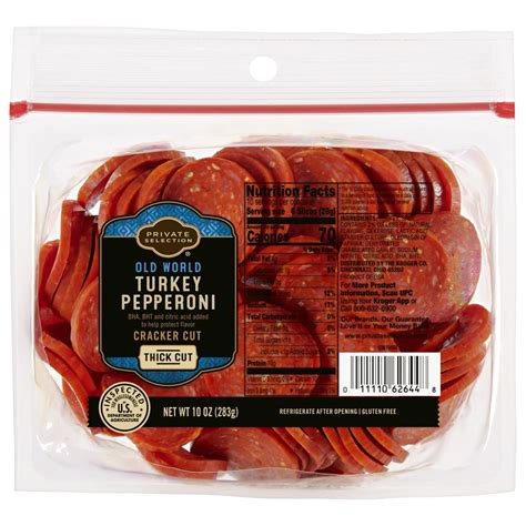 How does Turkey Pepperoni 128 G fit into your Daily Goals - calories, carbs, nutrition