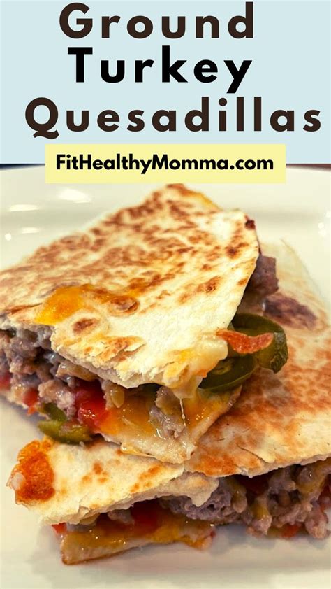 How does Turkey Quesadillas fit into your Daily Goals - calories, carbs, nutrition