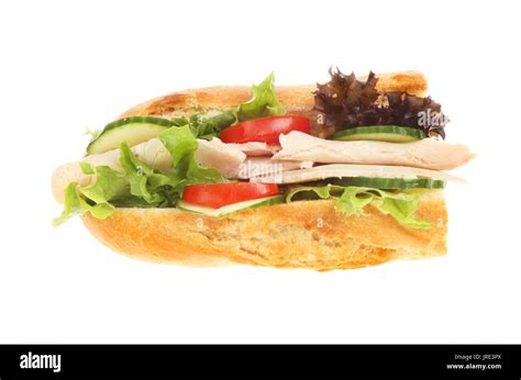 How does Turkey Salad Baguette fit into your Daily Goals - calories, carbs, nutrition