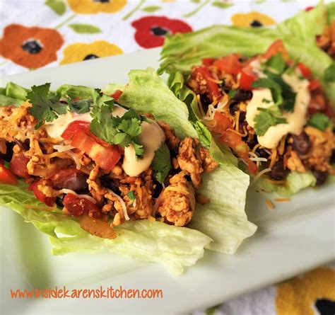 How does Turkey Taco Lettuce Wraps fit into your Daily Goals - calories, carbs, nutrition