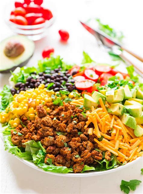 How does Turkey Taco Salad fit into your Daily Goals - calories, carbs, nutrition