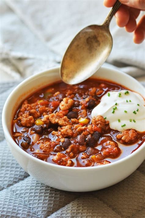 How does Turkey and Black Bean Chili fit into your Daily Goals - calories, carbs, nutrition