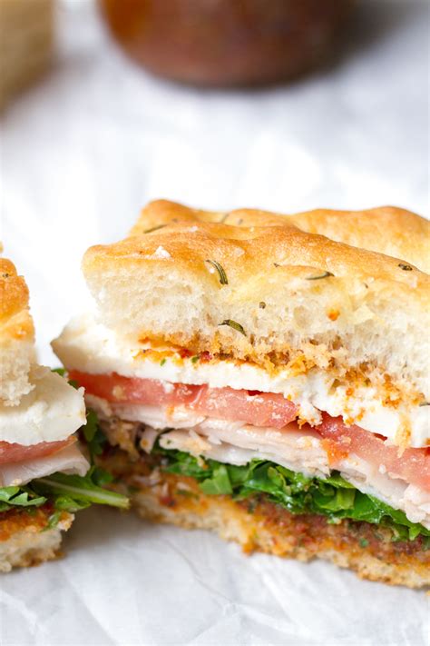 How does Turkey on Focaccia fit into your Daily Goals - calories, carbs, nutrition