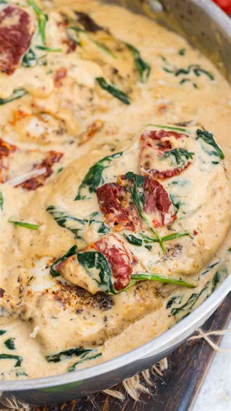 How does Tuscan Chicken fit into your Daily Goals - calories, carbs, nutrition
