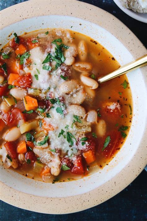 How does Tuscan Vegetable and Bean Soup fit into your Daily Goals - calories, carbs, nutrition