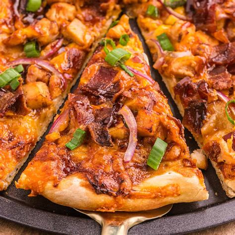 How does Two Slices of BBQ Chicken Pizza & Fries fit into your Daily Goals - calories, carbs, nutrition