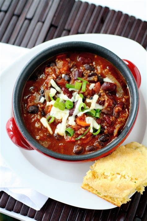 How does Two-Bean Chili with Brown Rice fit into your Daily Goals - calories, carbs, nutrition