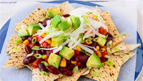 How does Two-Bean Nachos fit into your Daily Goals - calories, carbs, nutrition