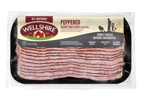 How does Uncured Peppered Turkey Bacon fit into your Daily Goals - calories, carbs, nutrition