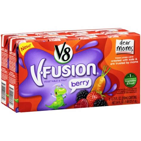 How does V-Fusion Berry fit into your Daily Goals - calories, carbs, nutrition