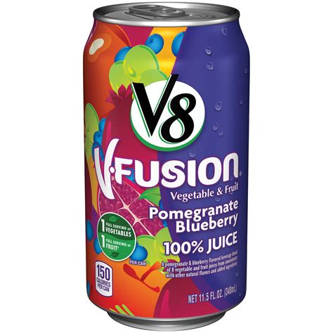 How does V8 Fruit Juice fit into your Daily Goals - calories, carbs, nutrition