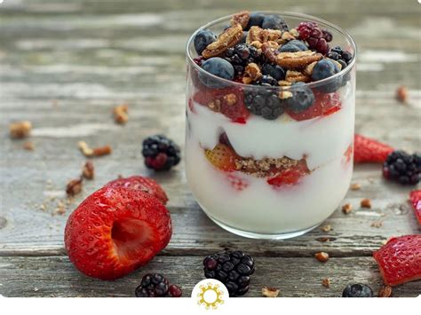 How does Vanilla Yogurt Parfait with Mixed Berries fit into your Daily Goals - calories, carbs, nutrition