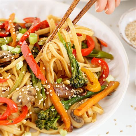 How does Veg Stir Fry w Noodles fit into your Daily Goals - calories, carbs, nutrition