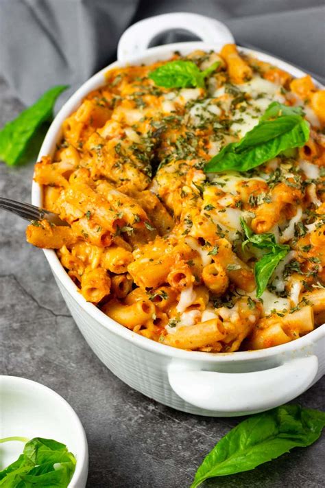 How does Vegan Baked Penne Casserole fit into your Daily Goals - calories, carbs, nutrition