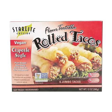 How does Vegan Garlic Soy Rolled Taco fit into your Daily Goals - calories, carbs, nutrition