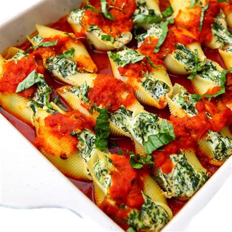 How does Vegan Stuffed Shells fit into your Daily Goals - calories, carbs, nutrition