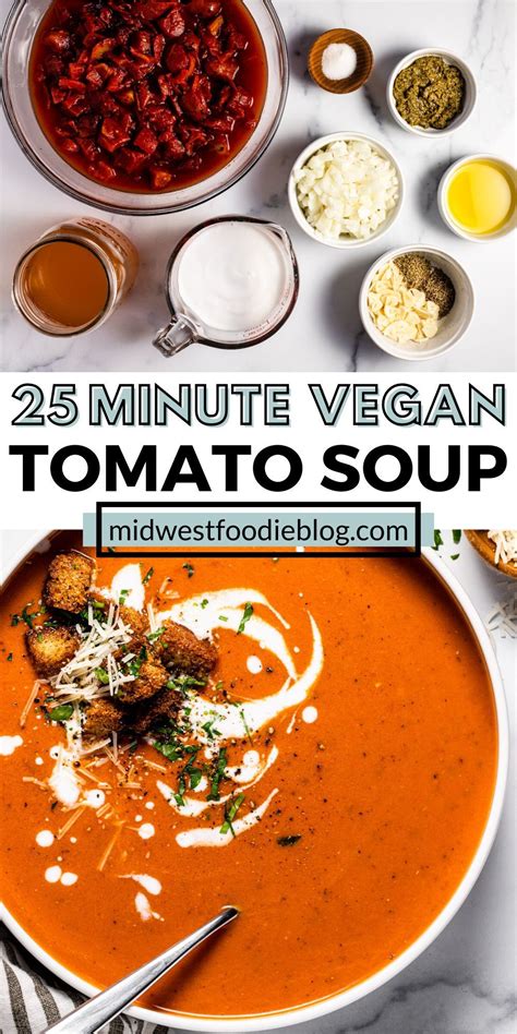 How does Vegan Tomato Soup fit into your Daily Goals - calories, carbs, nutrition