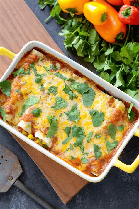 How does Vegetable Enchilada fit into your Daily Goals - calories, carbs, nutrition