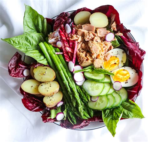 How does Vegetable Salad Nicoise fit into your Daily Goals - calories, carbs, nutrition