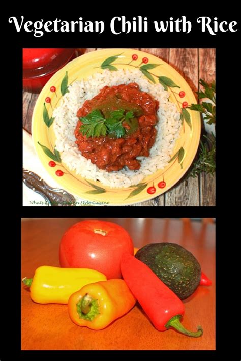 How does Vegetarian Chili over Rice fit into your Daily Goals - calories, carbs, nutrition