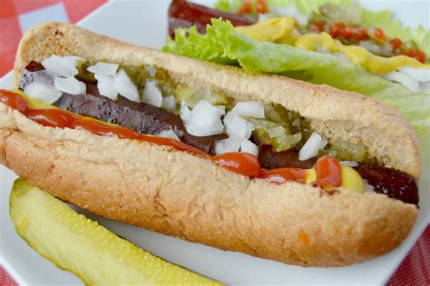 How does Vegetarian Hotdog fit into your Daily Goals - calories, carbs, nutrition