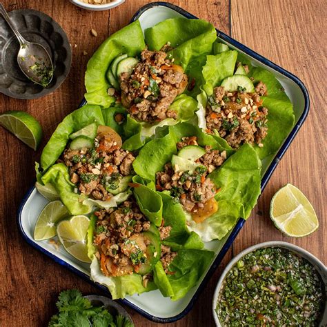 How does Vietnamese Lettuce Wraps fit into your Daily Goals - calories, carbs, nutrition