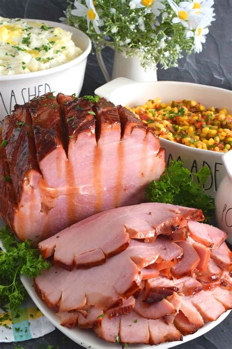 How does Virginia Baked Ham with Maple Mustard Glaze fit into your Daily Goals - calories, carbs, nutrition