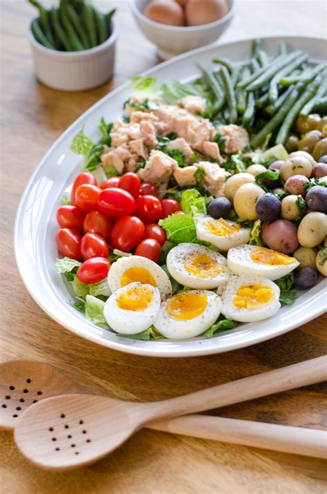 How does WHOLE+SUM TUNA NICOISE fit into your Daily Goals - calories, carbs, nutrition