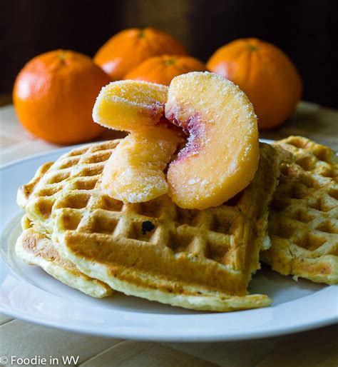 How does Waffles Georgia and Peaches fit into your Daily Goals - calories, carbs, nutrition